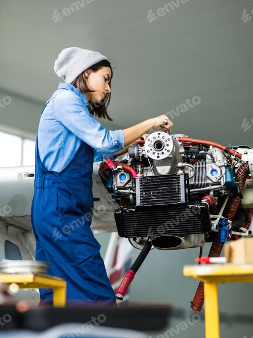 Preview: Repairing machine part