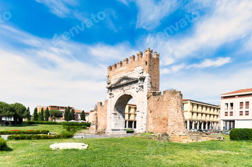 Preview: Arch of Augustus Roman Emperor in Rimini
