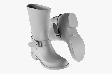 Preview: Women's Buckled Mid-Calf Boots