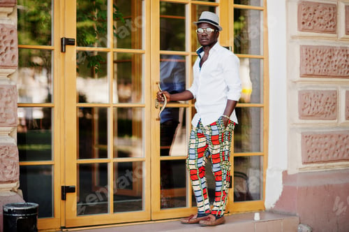Preview: Stylish african american man