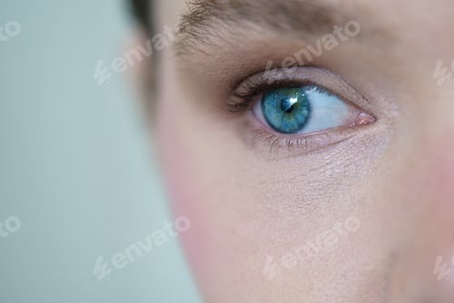 Preview: Close-up portrait of a beautiful caucasian woman