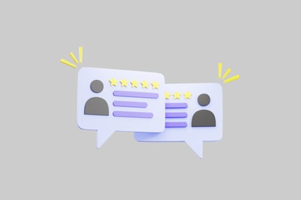 Preview: Customer feedback review comment graphic