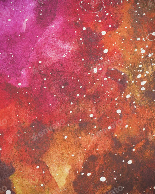 Preview: Watercolor Paint On Paper Of Different Colors Background Image
