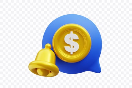 Preview: Payment Notification Bell with Coin