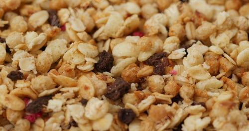 Preview: Stack of oat cereal breakfast