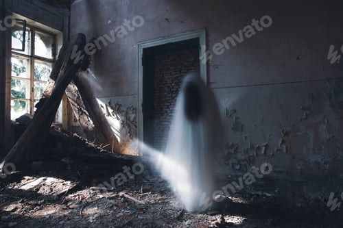 Preview: Scary ghost woman in haunted house