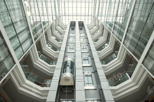 Preview: Modern view of office hall