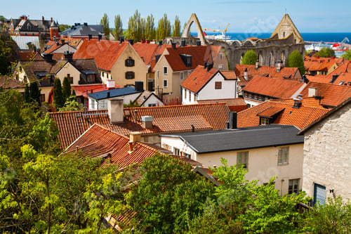 Preview: Visby city at Gotland, Sweden