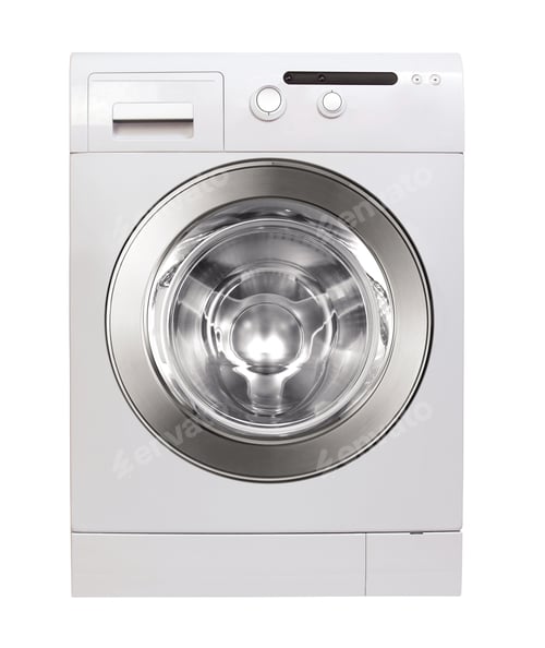 Preview: Washing Machine isolated