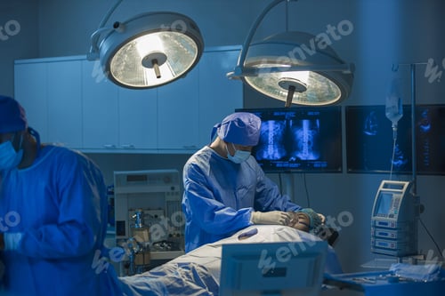 Preview: Operating Room Staff Preparing Patient for Surgery