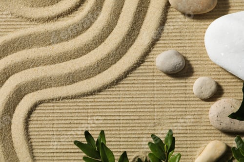 Preview: Composition for Zen, Relaxation, Harmony and Balance concept