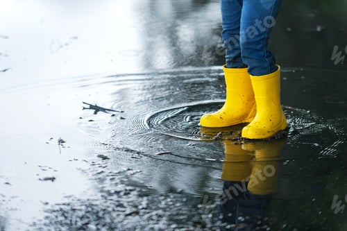 Preview: fun walk through the puddles after the rain