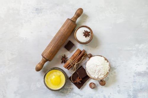 Preview: Christmas baking background.
