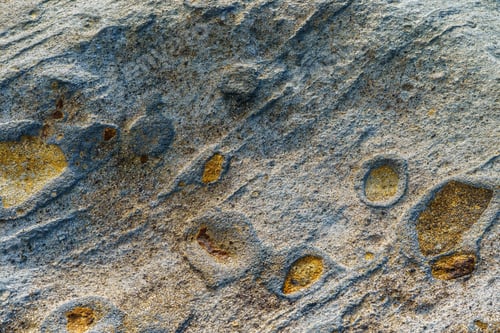 Preview: Natural rounded texture on the rock