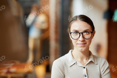 Preview: Attractive woman in glasses