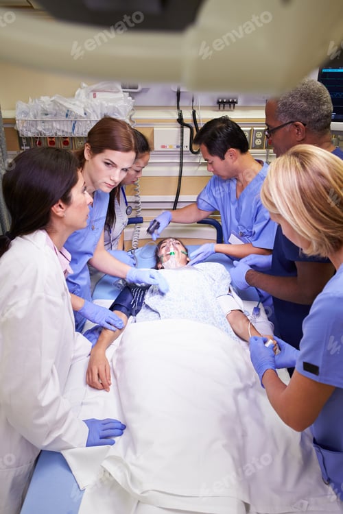 Preview: Medical Team Working On Patient In Emergency Room