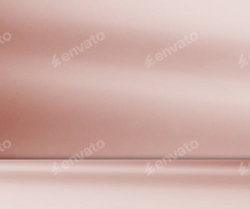 Preview: Pink background studio room abstract shadow overlay
