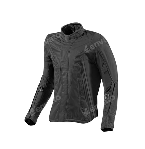 Preview: Leather jacket isolated on white
