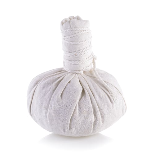 Preview: Spa herbal Compressing ball on white background