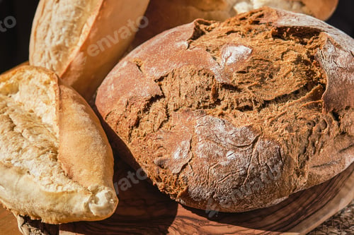 Preview: Farm bakery products, artisan rye and wheat bread