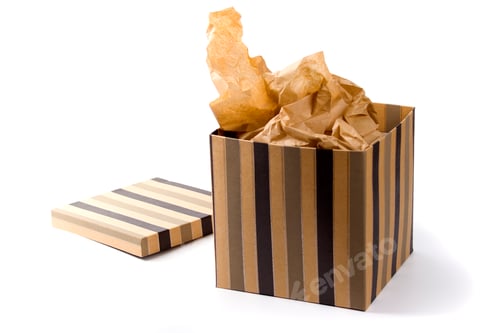 Preview: open gift box