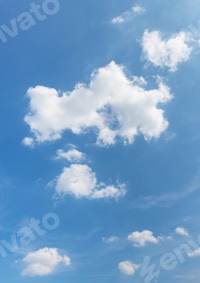 Preview: Sky with white clouds