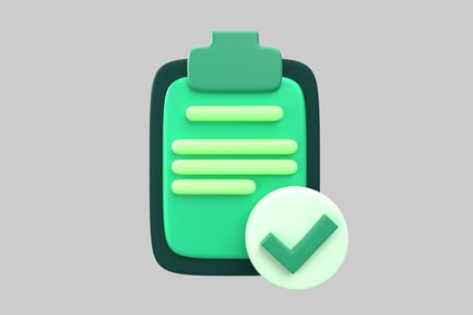 Preview: Clipboard with checkmark
