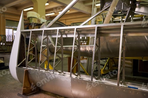 Preview: Airplane wing frame.