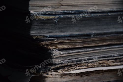 Preview: Stack of old books