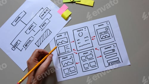 Preview: Website Design Wireframe