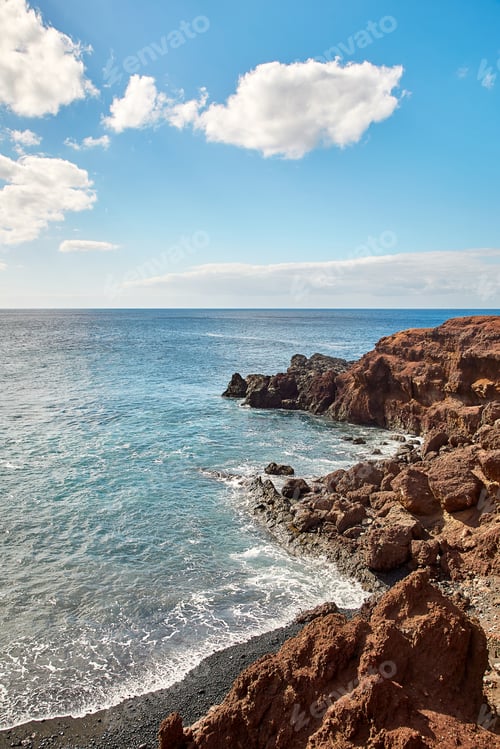 Preview: Beautiful landscape of Lanzarote Island