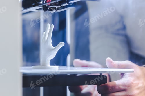 Preview: 3d printing in progress