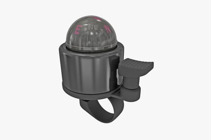 Compass with coordinate display and handle