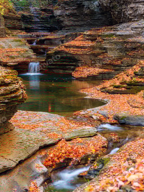 Preview: Watkins Glen State Park during Autumn