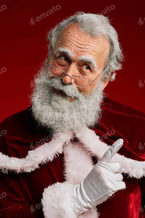 Preview: Santa Claus Shaking Finger