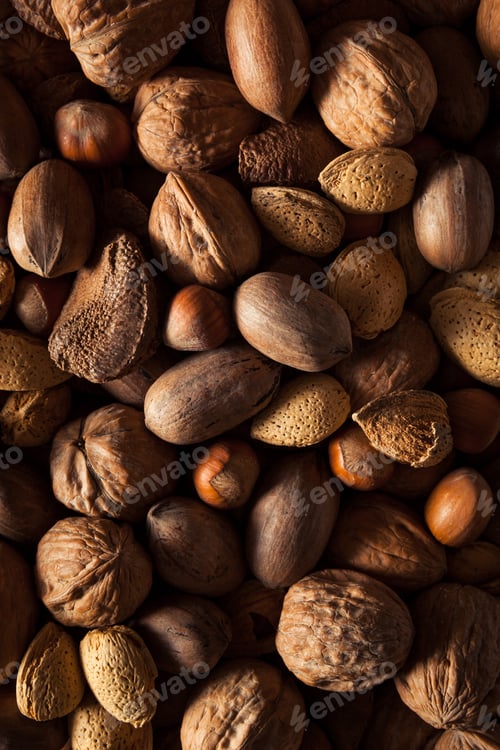 Preview: Assorted Mixed Organic Nuts