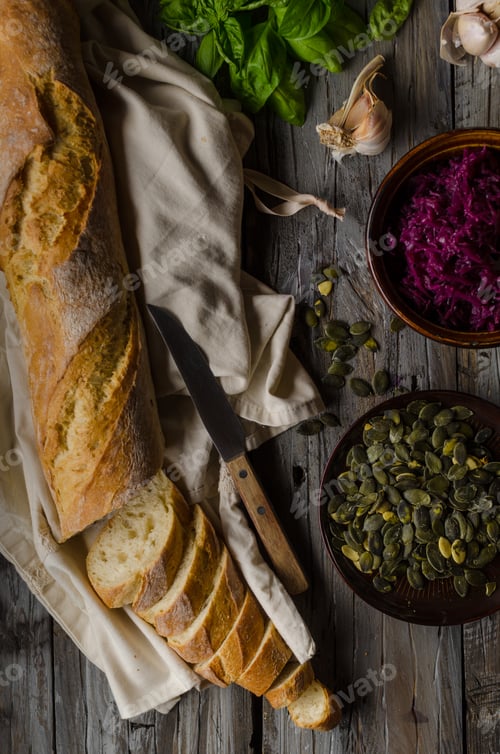 Preview: Fresh baguette delish crispy