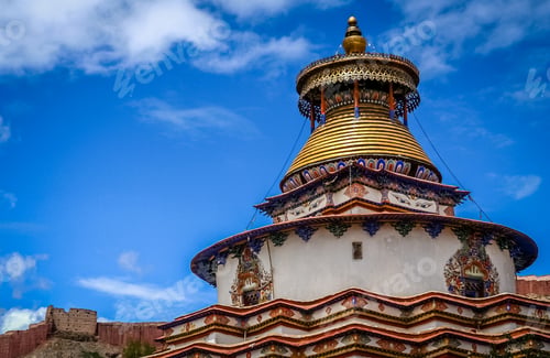 Preview: Buddhist Kumbum chorten in Gyantse