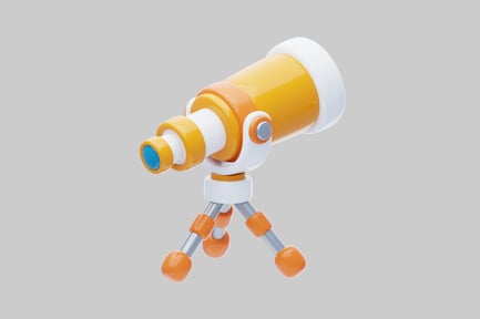 Preview: Toy telescope with tripod stand