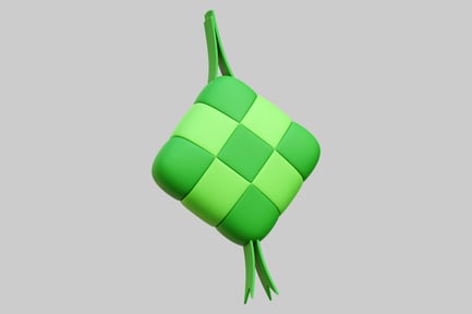 Preview: Celebrate Eid With This Festive Green Ketupat