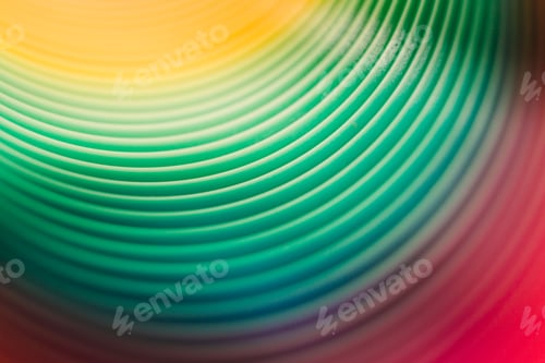 Preview: Inside colorful slinky toy