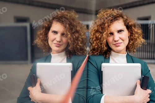 Preview: Pretty Business Woman Portrait