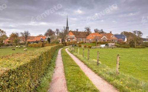 Preview: Street in historic village of Niehove