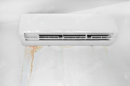 Preview: Stained Wall Below Air Conditioner
