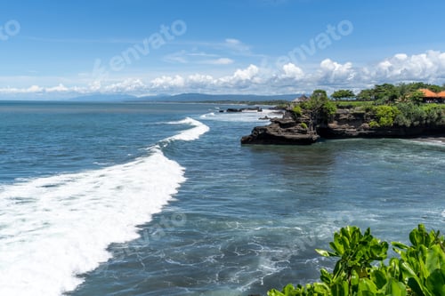 Preview: Green coast on Bali island, Indonesia