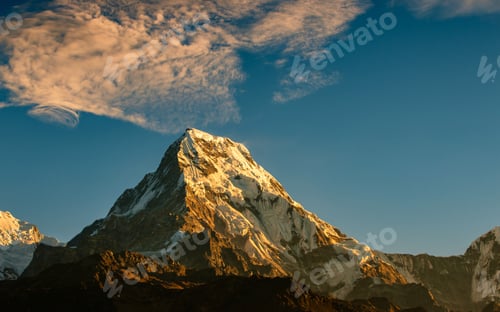 Preview: mountains Annapurna range
