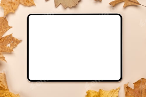 Preview: Tablet with blank scree