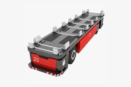 Veículo de plataforma de carregamento autônomo