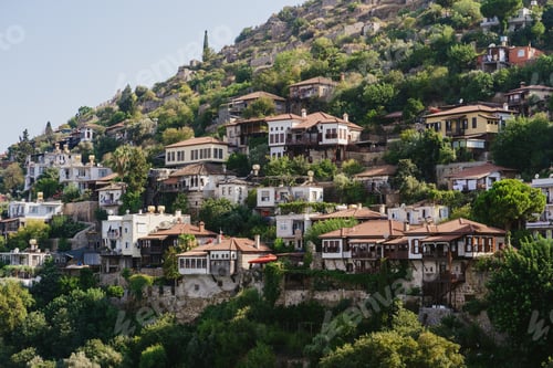 Preview: Exterior view of houses in Alanya