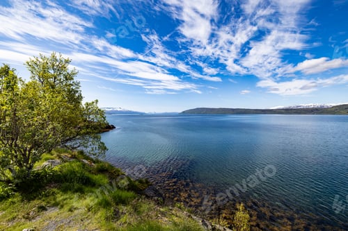 Preview: Beautiful Nature Norway natural landscape.